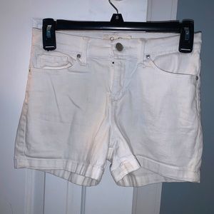 White Jean Shorts, Girls Size 14 !